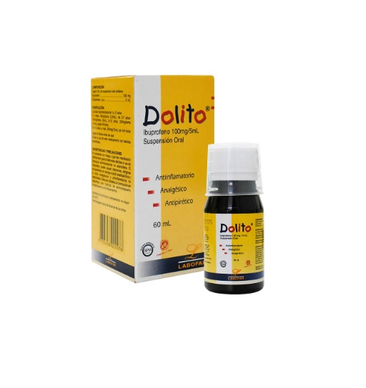 DOLITO 100MG/5ML x 60ML - LABOFAR