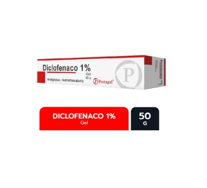 DICLOFENACO GEL 1% x 50GR - PORTUGAL