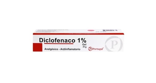 DICLOFENACO GEL 1% x 20GR - PORTUGAL