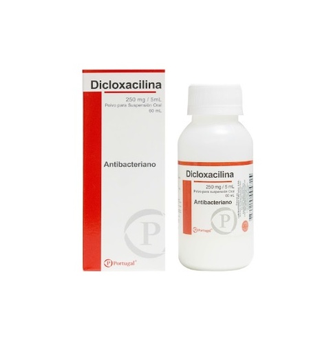 DICLOXACILINA 250MG/5ML SUSP. x 60ML - PORTUGAL