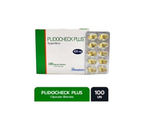 PLIDOCHECK PLUS 400MG x 100CAP - BONAP.