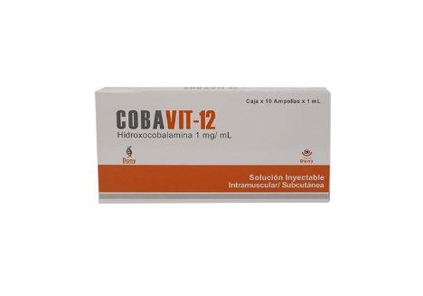 COBAVIT-12(HIDROXOCOB. 1MG) x 10AMP - DANY