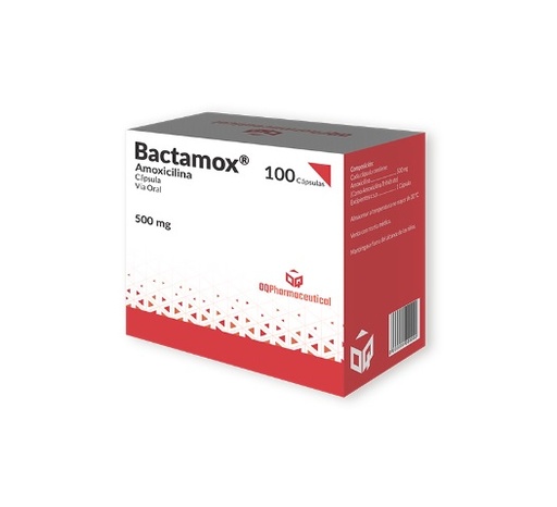 [AMOXICILINA] BACTAMOX 500MG x 100CAP - OQFARMA