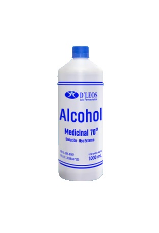 ALCOHOL 70º FCO x 1000ML - D´LEOS