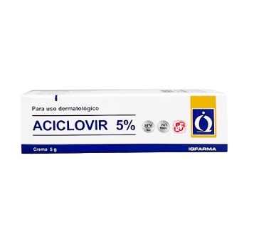 ACICLOVIR 5% CREMA x 5GR - IQFARMA