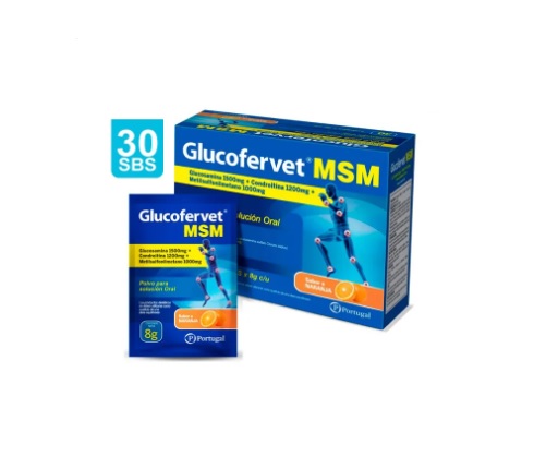 GLUCOFERVET MSM CJA x 30 SOB - PORTUGAL