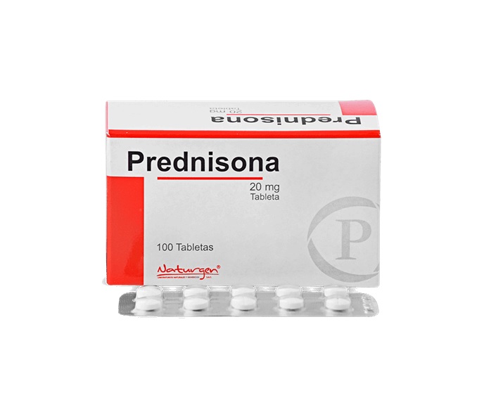 PREDNISONA 20MG CJA x 100 TAB - PORTUGAL
