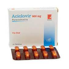 ACICLOVIR 800MG CJA x 10 TAB - FARMIND.