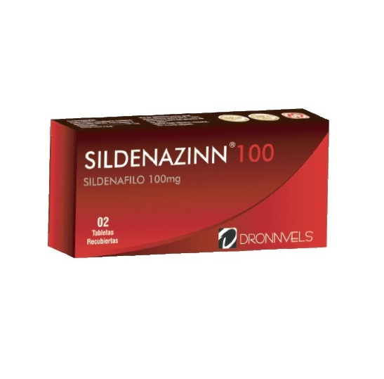 SILDENAZINN 100 CJA x 2TAB - DRONNVELS