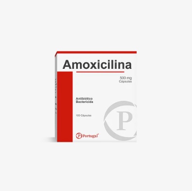 AMOXICILINA 500MG CJA x 100CAP - PORTUGAL