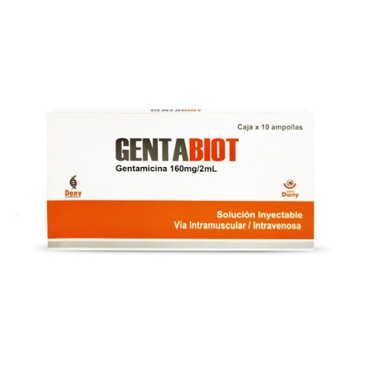 GENTABIOT 160MG x 2ML I.M/I.V x 10AMP - DANY
