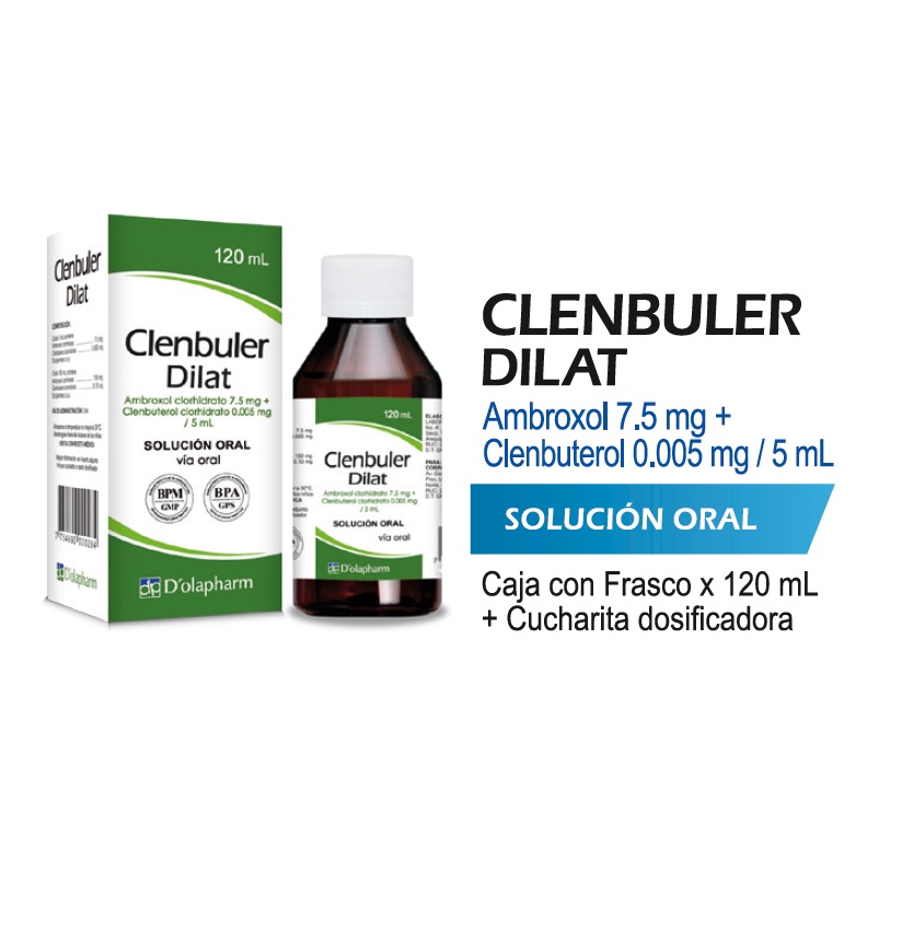 CLENBULER DILAT JBE x 120ML - D´OLAPHARM