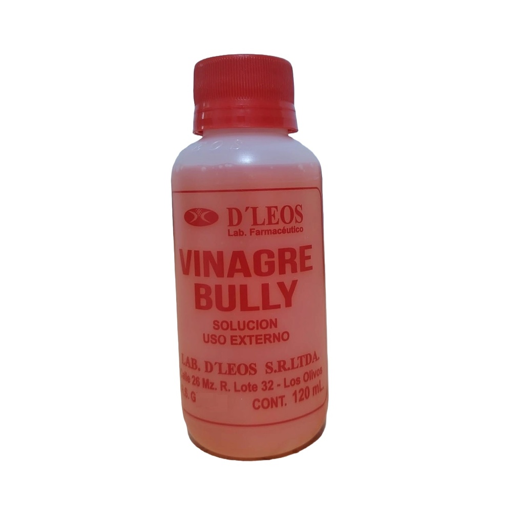 VINAGRE BULLY x 120ML - D´LEOS