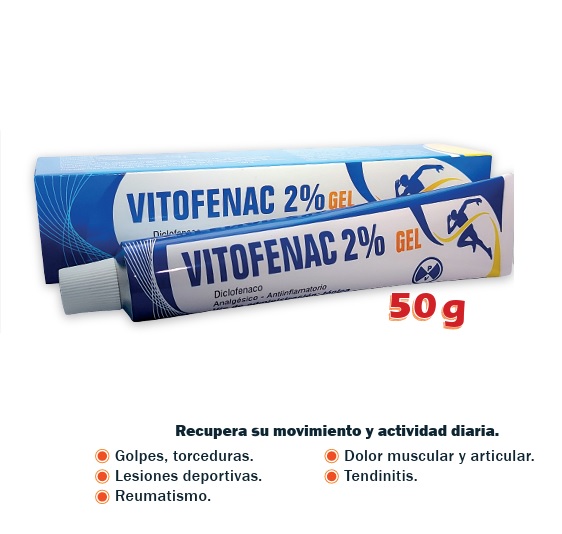 VITOFENAC 2% GEL x 50GR - DP