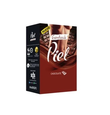PRESERV. PIEL FANTASIA CHOCOLATE CJA x 3 UND