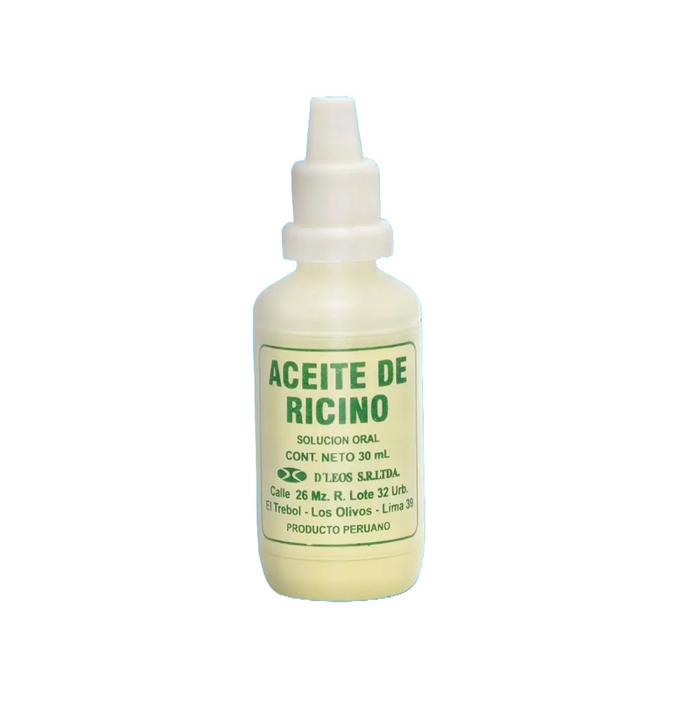 ACEITE DE RICINO x 30ML - D´LEOS