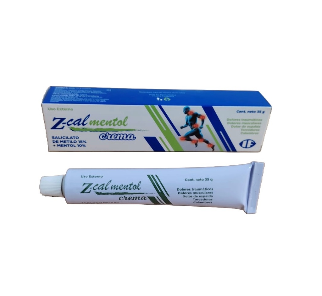 Z-CAL MENTOL CREMA x 35GR - INDUFAR