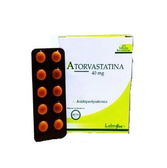 ATORVASTATINA 40MG x 100TAB REC. - LABOGEN