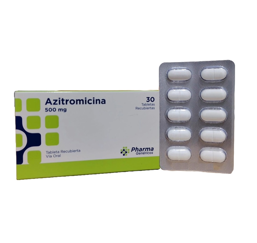AZITROMICINA 500MG CJA x 30TAB REC. - OQCORP