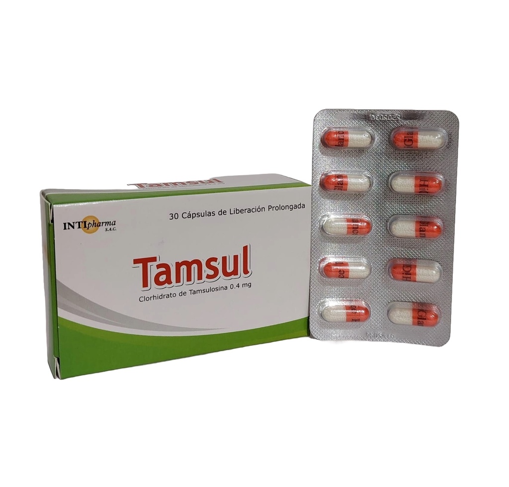 TAMSUL 0.4MG CJA x 30 CLP - INTIPHARMA