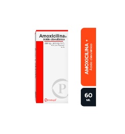 AMOXIC. + AC. CLAV. 250MG/5ML JBE x 60ML - PORT.