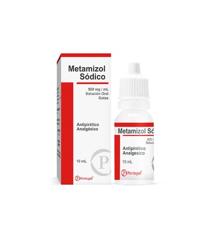 METAMIZOL SODICO 500MG/ML GTS x 10ML - PORT.