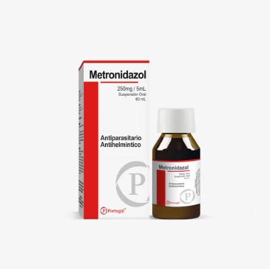 METRONIDAZOL 250MG/5ML JBE x 60ML - PORT.