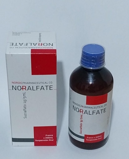 NORALFATE 1G/5ML SUSP x 200ML - NORDIC