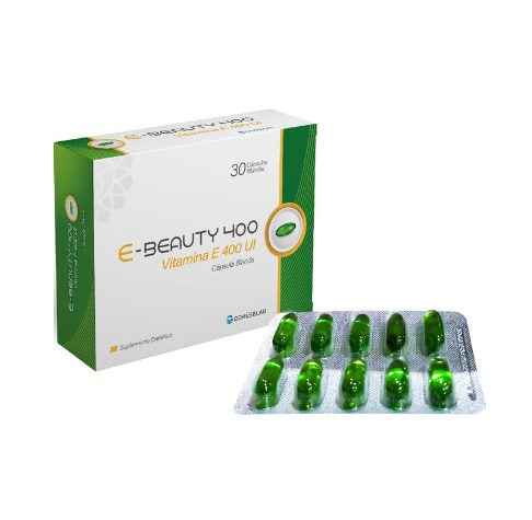 E-BEAUTY 400 (vitamina E) CJA x 30CAP - GEMUSELAB