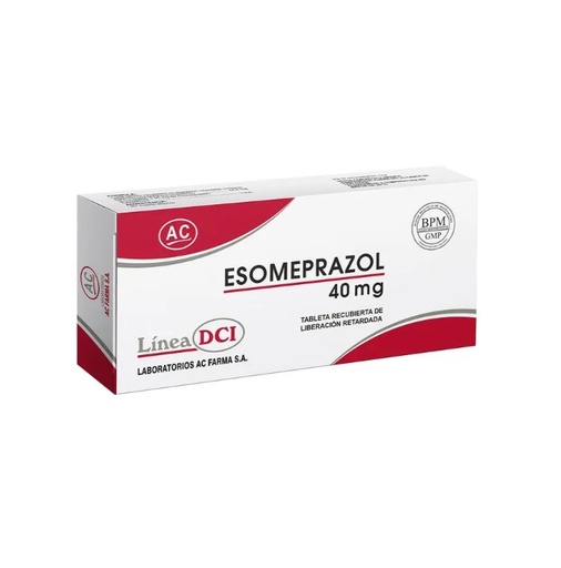 ESOMEPRAZOL 40MG CJA x 50TLR - AC FARMA