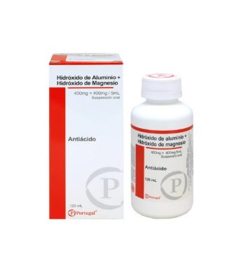 HIDROX. ALUM + MAGN. JBE x 120ML - PORT.
